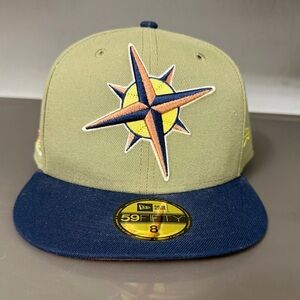 New Era 59fifty Seattle Mariners 40th Anniversary Patch Hat 8
Hat Club